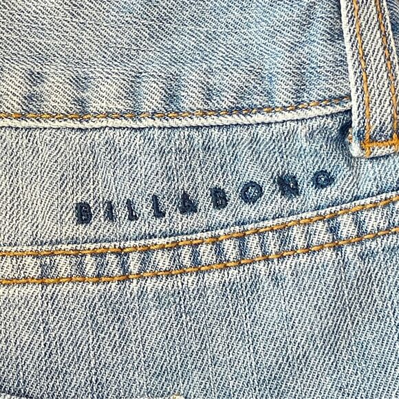 Billabong Jean Shorts Womens Size 30 Cut Off Distressed Western Flirty Cowgirl - Picture 3 of 9